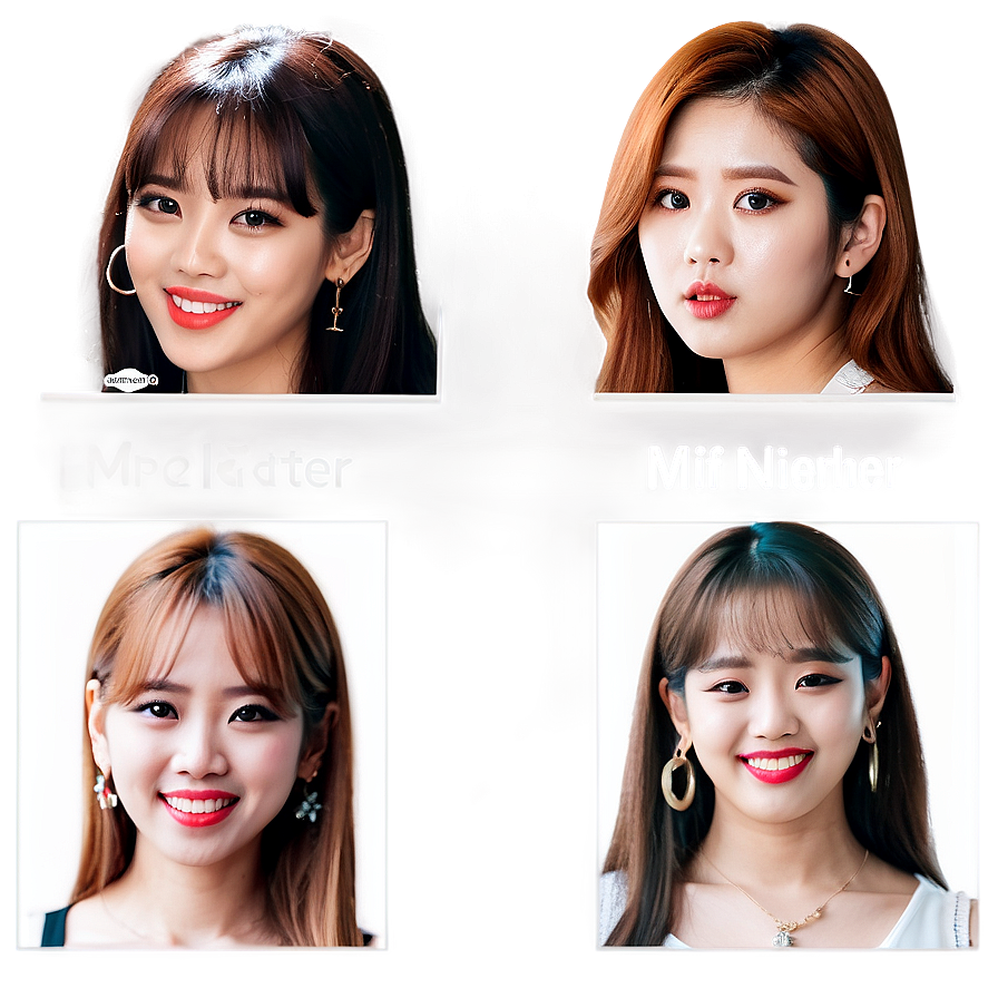 Twice Members Png Jdp60 PNG Image