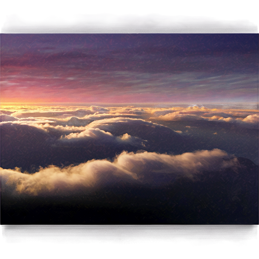 Twilight Cloudy Horizon Png Lih PNG Image