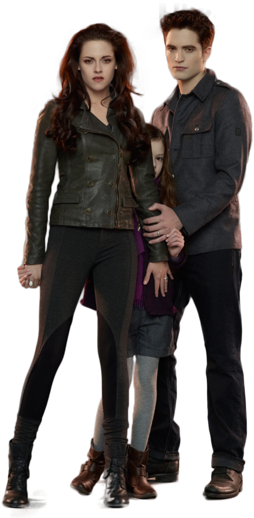 Twilight Saga Family Portrait PNG Image