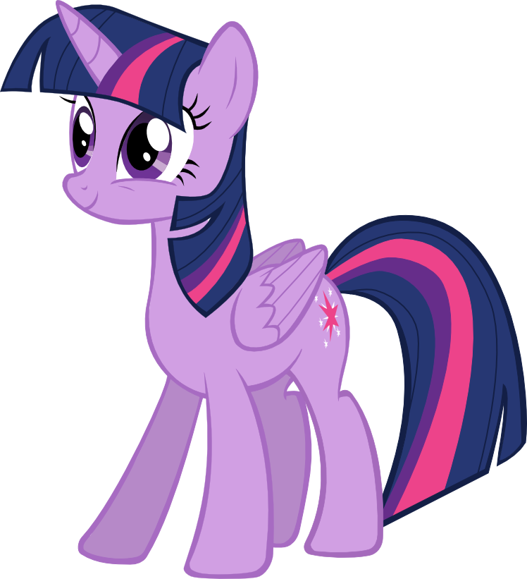 Twilight Sparkle My Little Pony Vector PNG Image