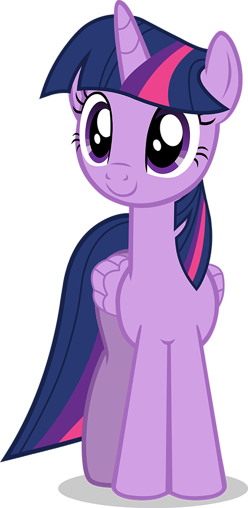 Twilight Sparkle Smile Vector PNG Image