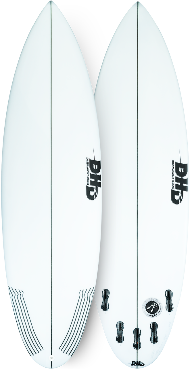 Twin Surfboards White Background PNG Image