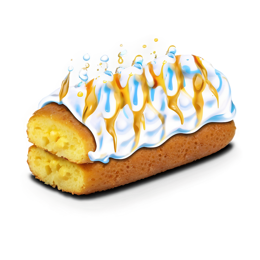 Twinkie Cream Filled Snack Cake PNG Image