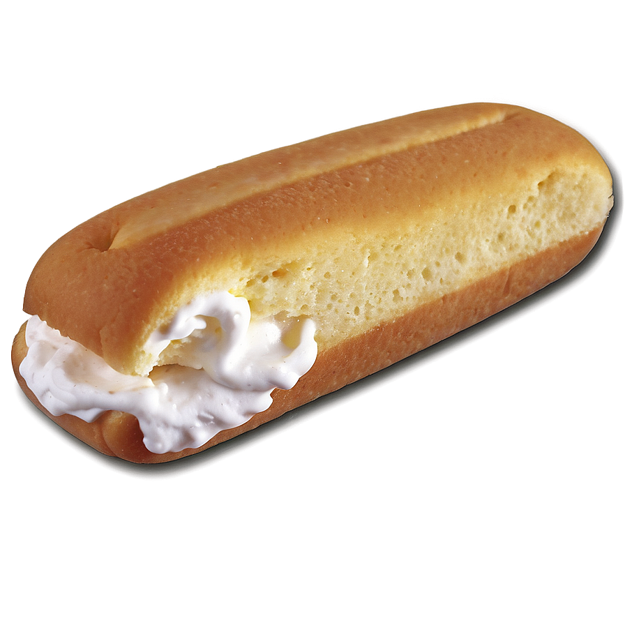 Twinkie Cream Filled Sponge Cake PNG Image