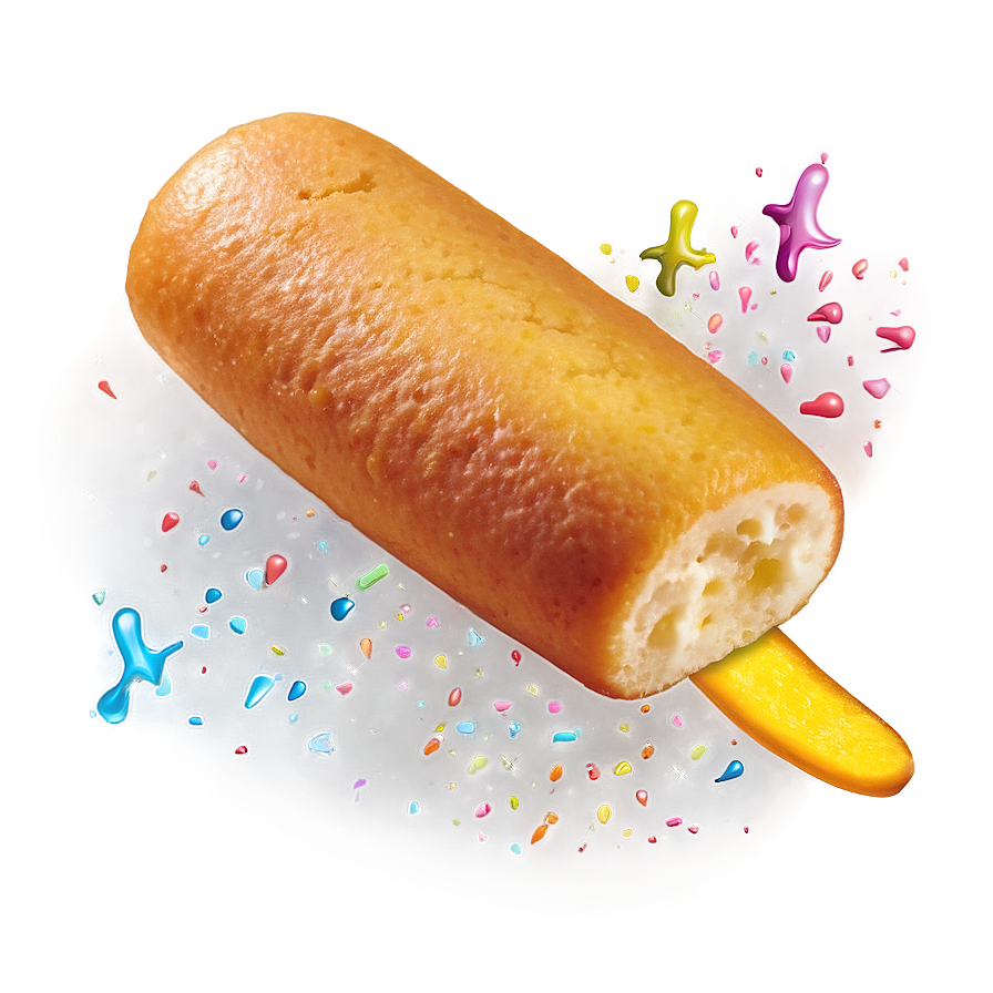 Twinkie Popsicle Hybrid PNG Image