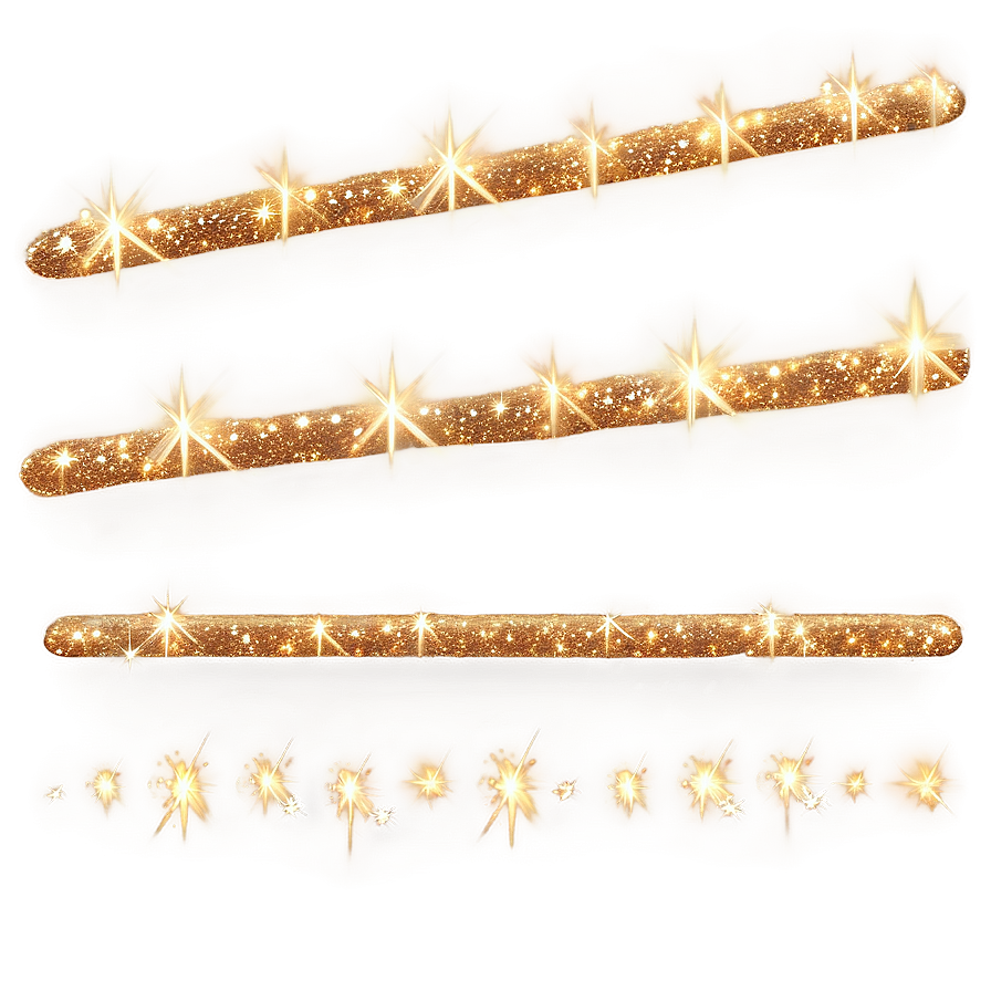 Twinkling Glitter Line Png 06272024 PNG Image