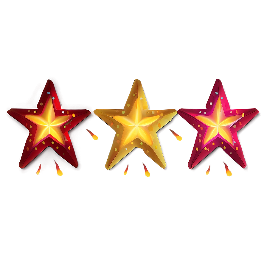 Twinkling Red Star Png 79 PNG Image