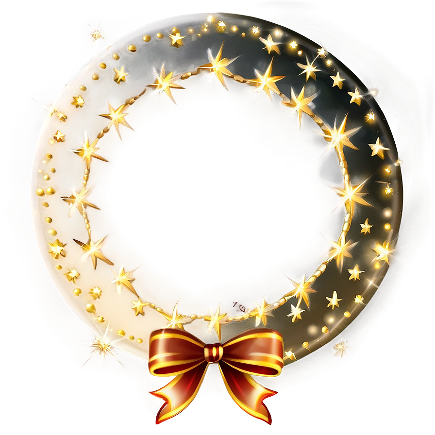 Twinkling Star Circle Png Fyv27 PNG Image