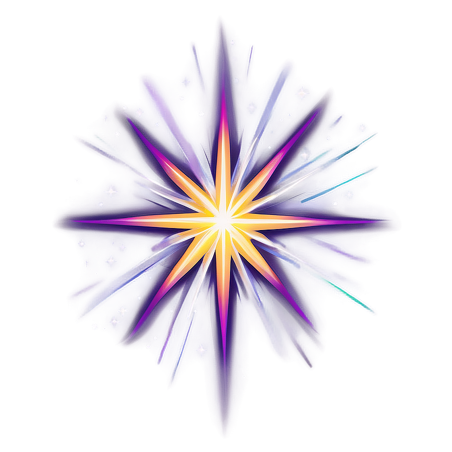 Twinkling Starburst Emblem Png 05252024 PNG Image