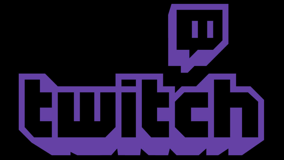 Twitch Logo Purple Background PNG Image