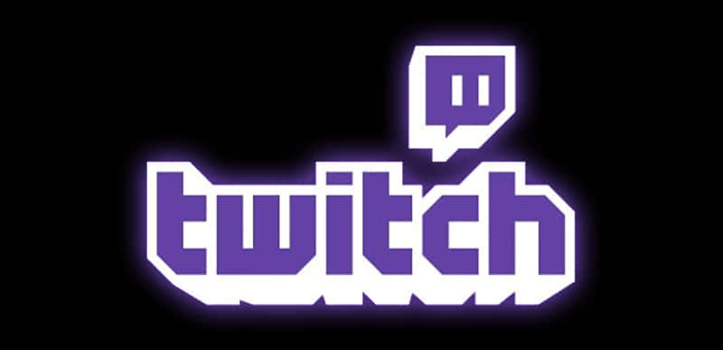 Twitch Logo Purple Glitch Effect PNG Image