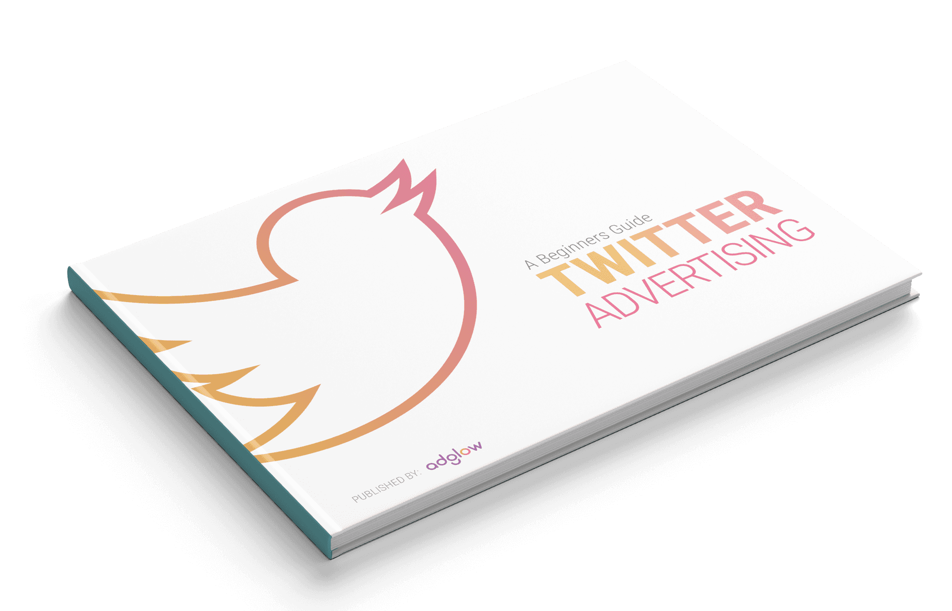 Twitter Advertising Guide Book Cover PNG Image