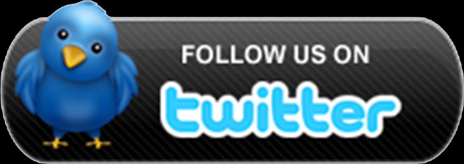 Twitter Follow Us Button PNG Image