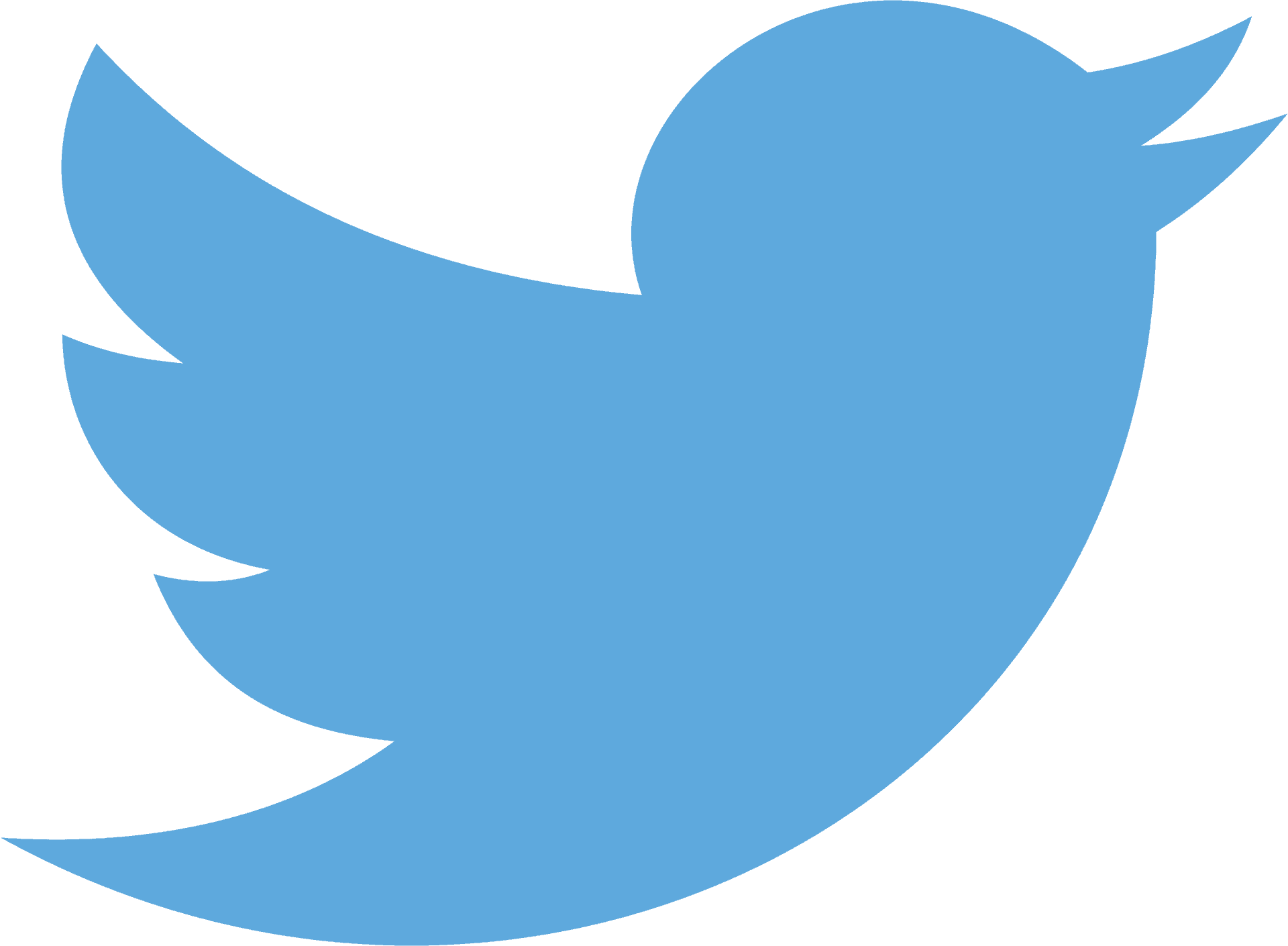 Twitter Logo Blue Bird PNG Image