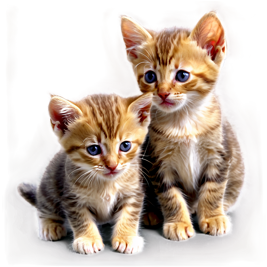 Two Kittens Png Kmp PNG Image