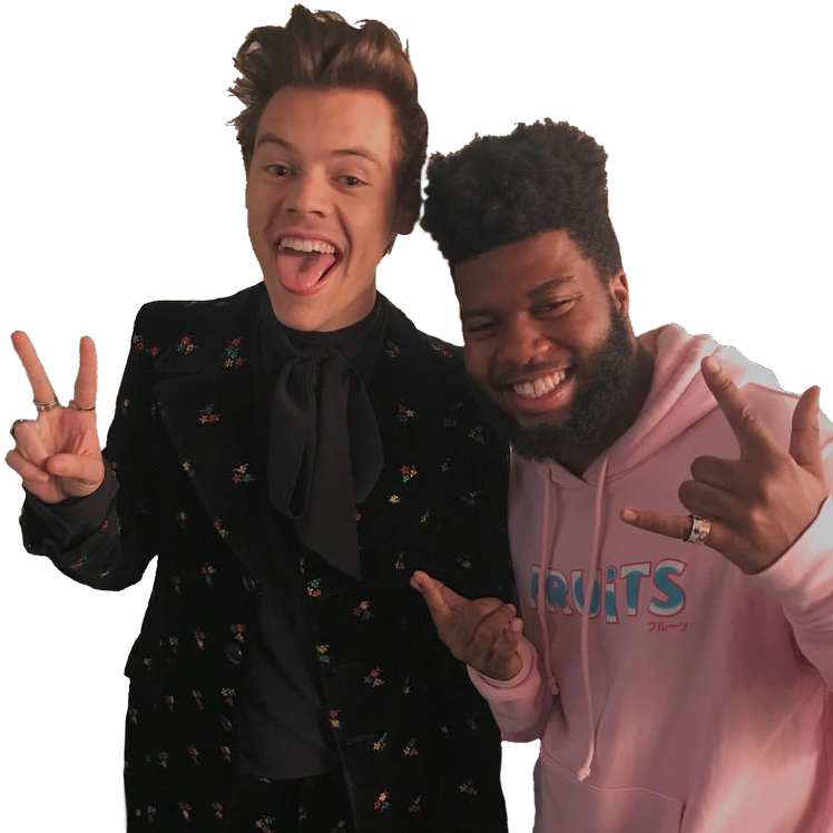 Two Men Posingwith Peace Signs PNG Image