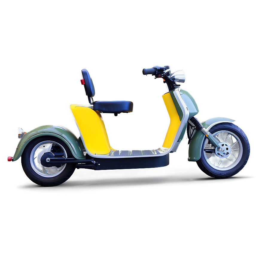 Two-seater Electric Scooter Png 67 PNG Image