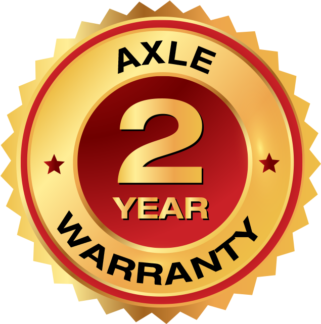 Two Year Axle Warranty Seal PNG Image