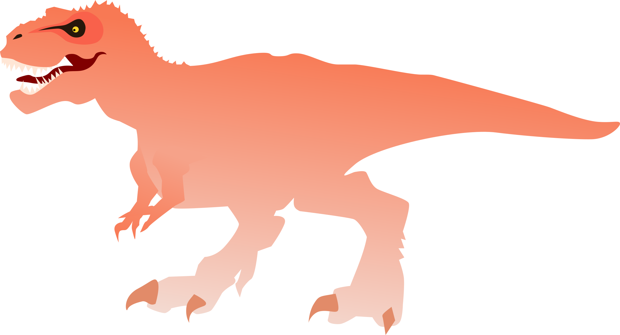 Tyrannosaurus Rex Illustration PNG Image