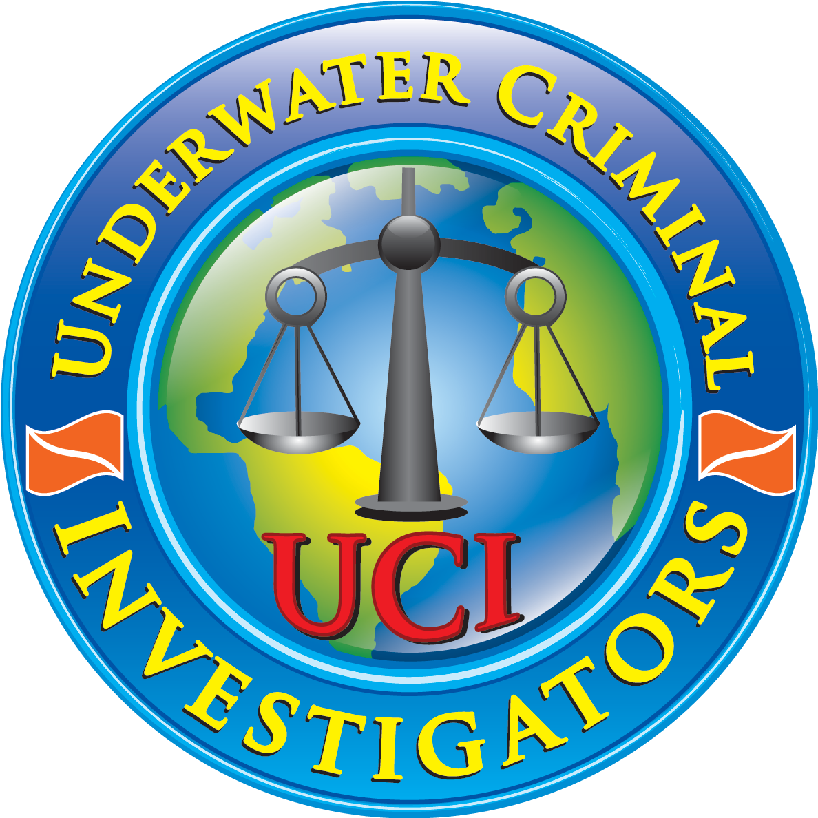 U C I Underwater Criminal Investigators Logo PNG Image