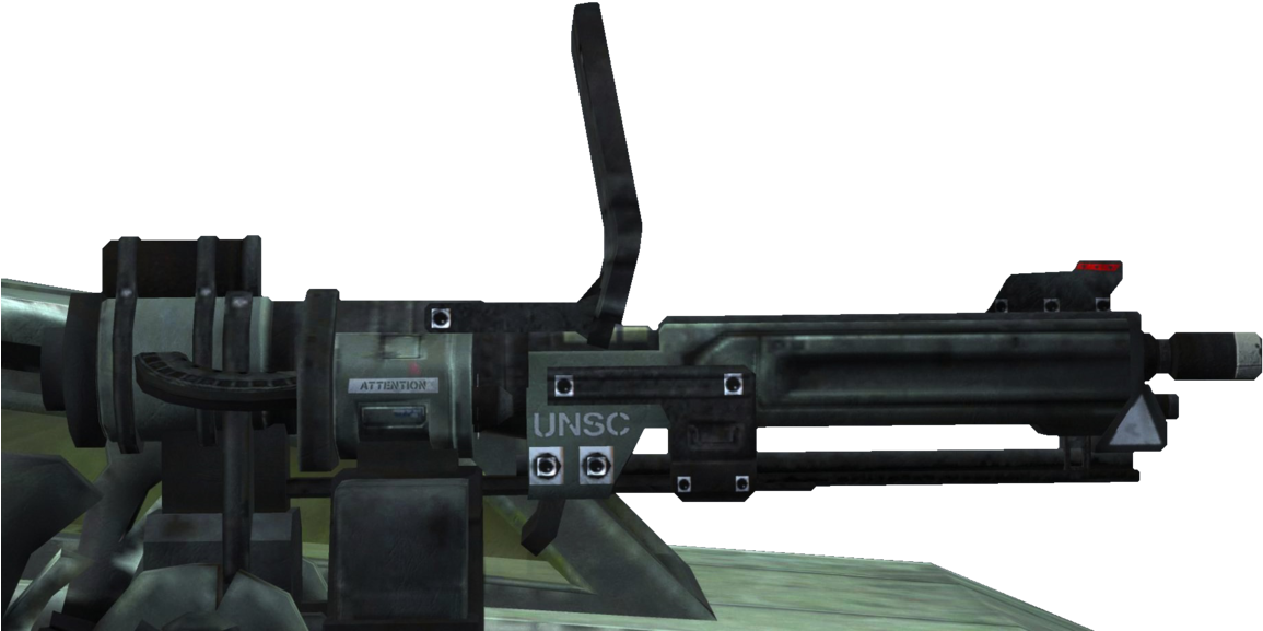 U N S C Weapon Render PNG Image