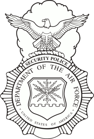 U S Air Force Security Police Emblem PNG Image