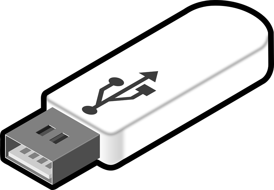 U S B Flash Drive Vector Illustration PNG Image