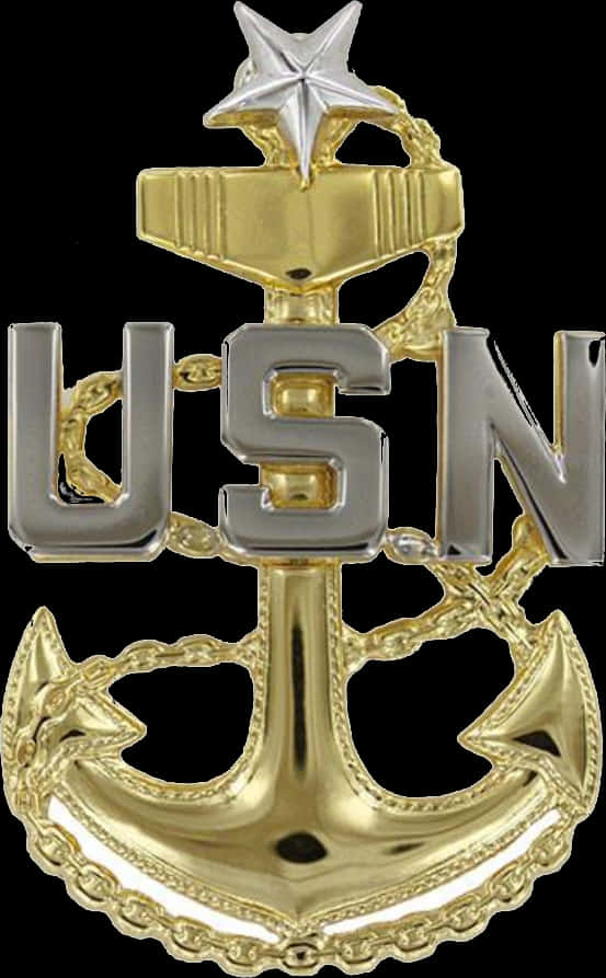 U S Navy Anchor Emblem PNG Image