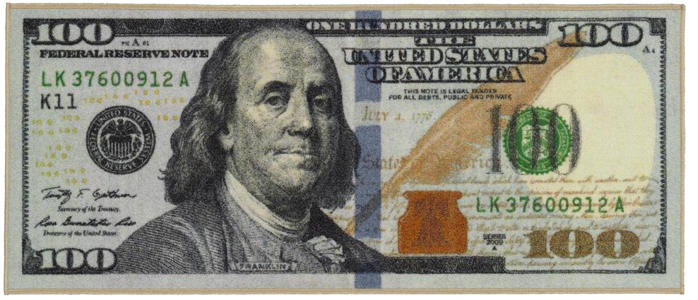 U S100 Dollar Bill Front PNG Image