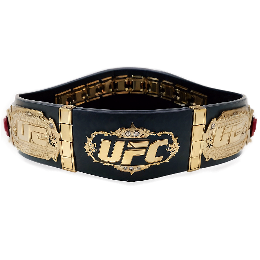 Ufc Elite Championship Belt Png 06132024 PNG Image