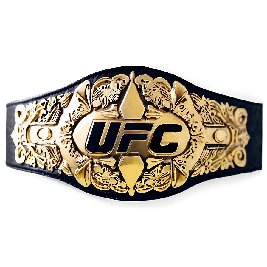 Ufc Iconic Champion Belt Png Rbv12 PNG Image