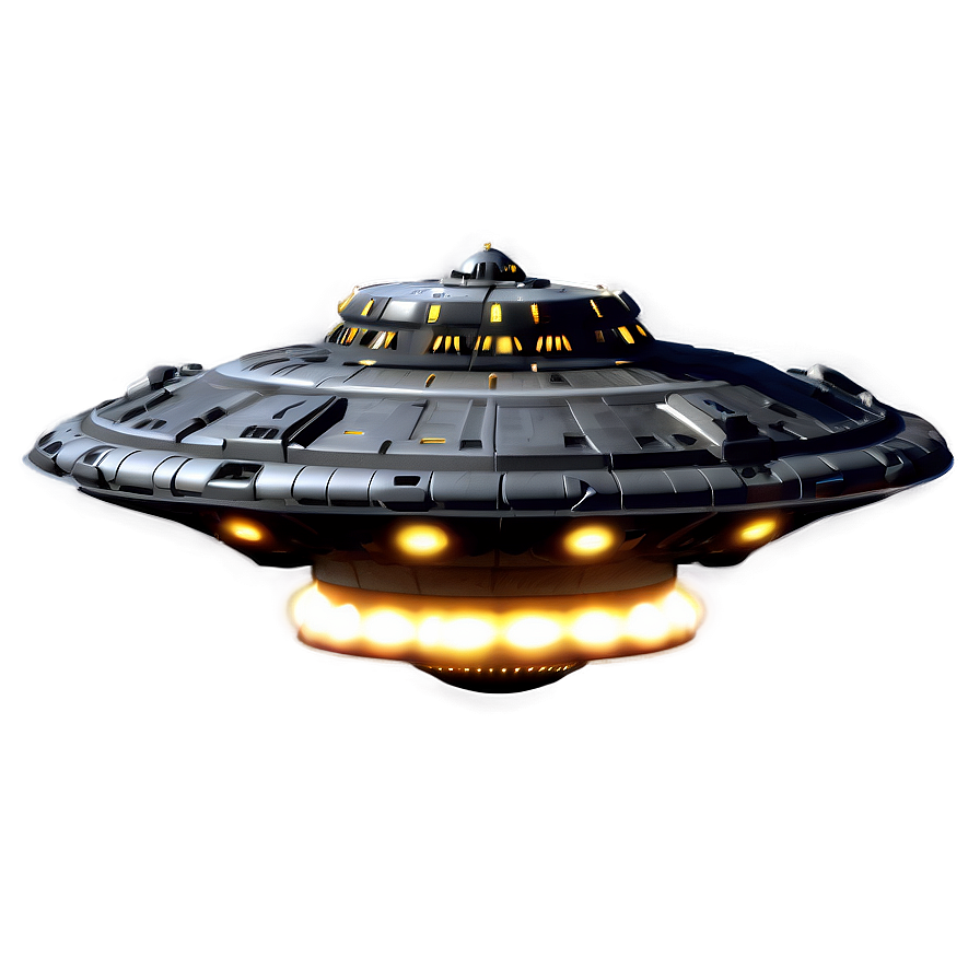 Ufo Spaceship Png 06212024 PNG Image