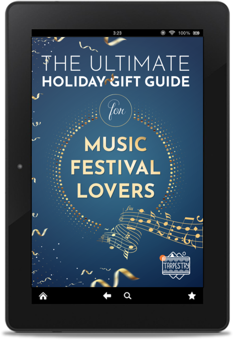 Ultimate Holiday Gift Guide Music Festival Lovers PNG Image