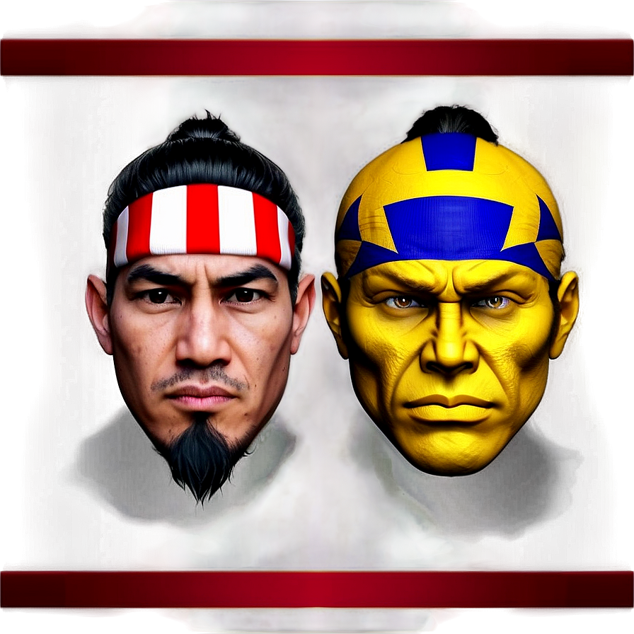 Ultimate Rivals Face-off Png 52 PNG Image