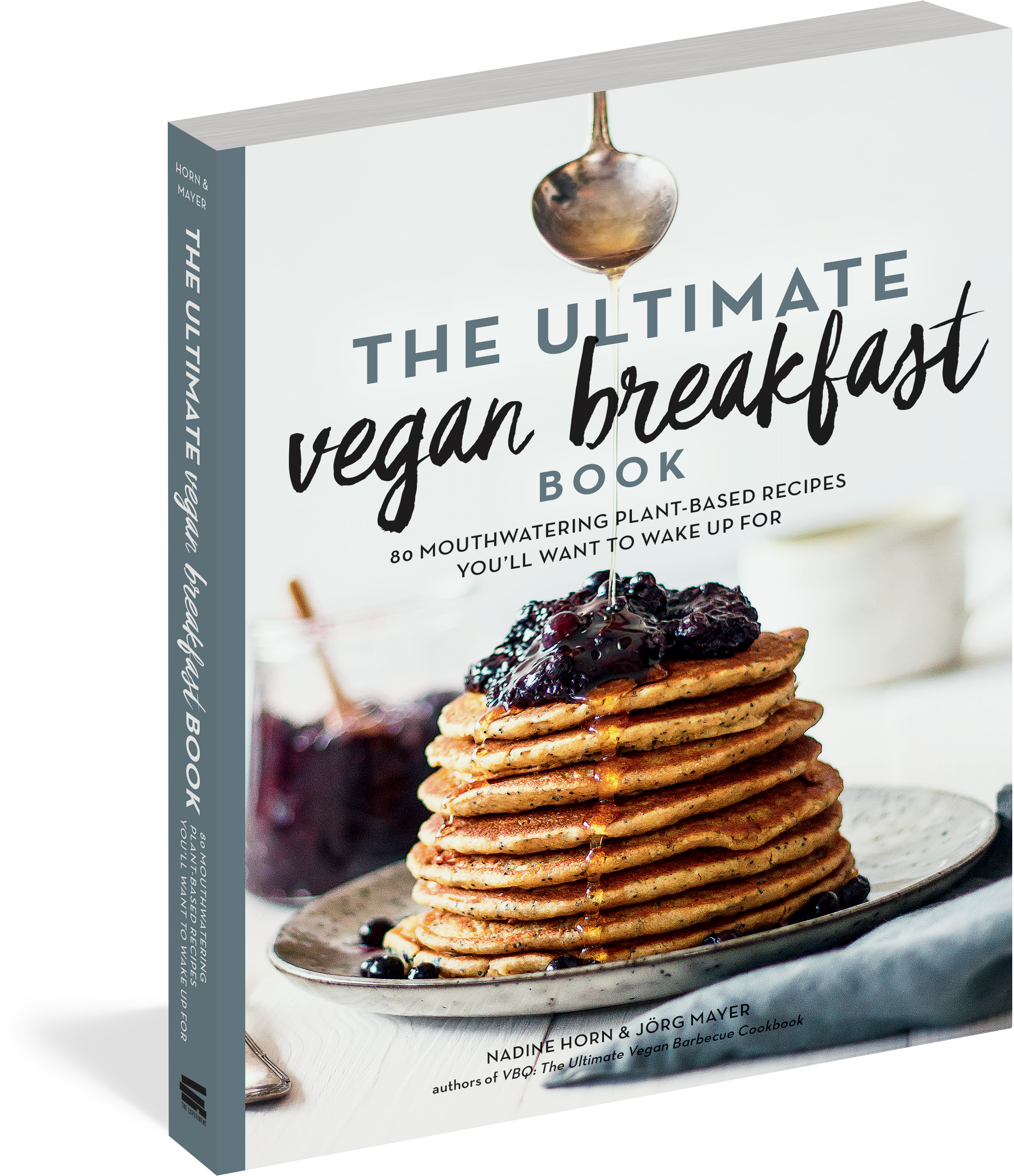 Ultimate Vegan Breakfast Book Cover PNG Image