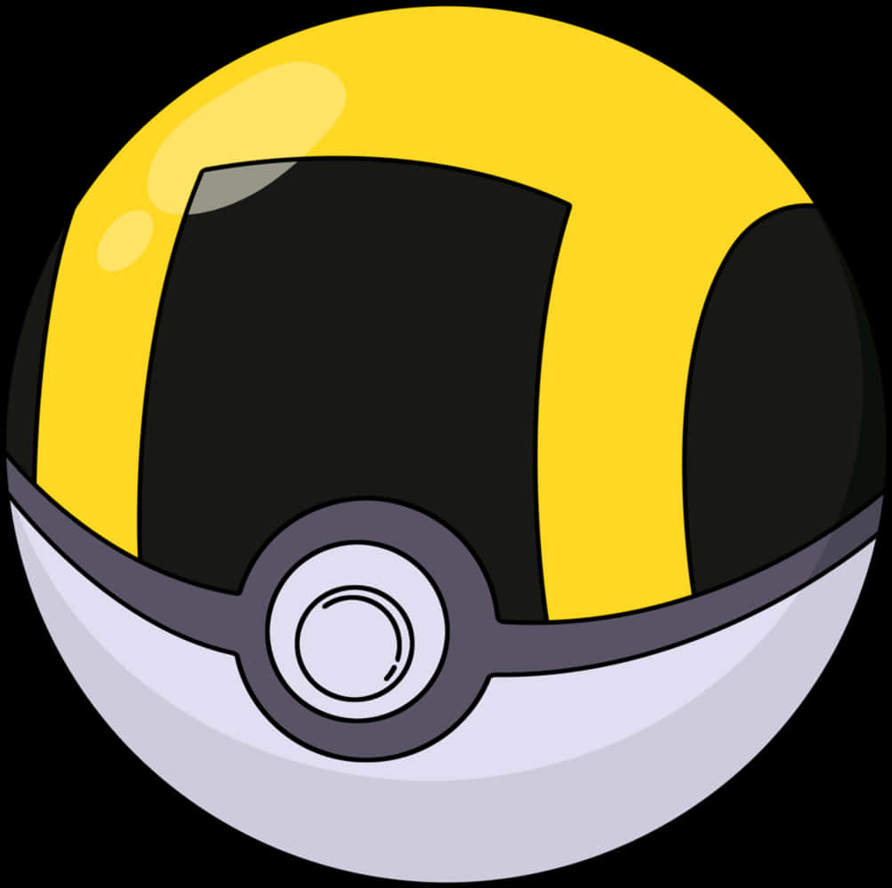 Ultra Ball Pokemon PNG Image