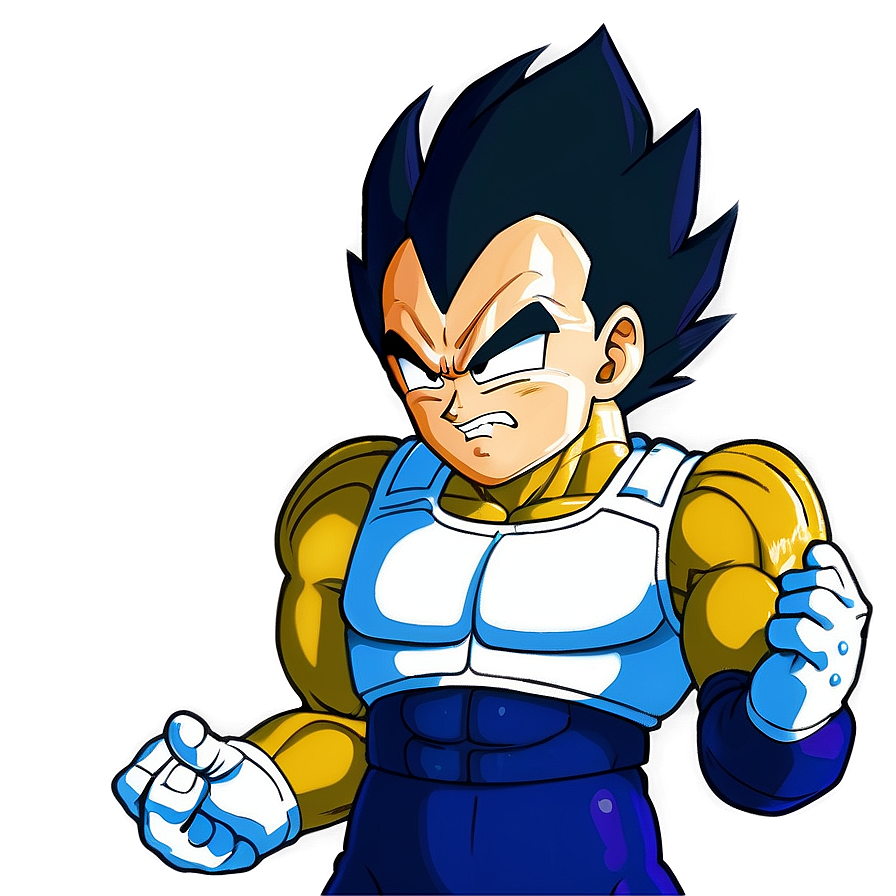 Ultra Ego Vegeta Charging Up Png 8 PNG Image