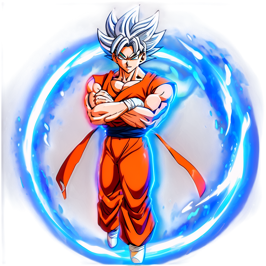 Ultra Instinct Aura Whirlwind Png Cyb57 PNG Image