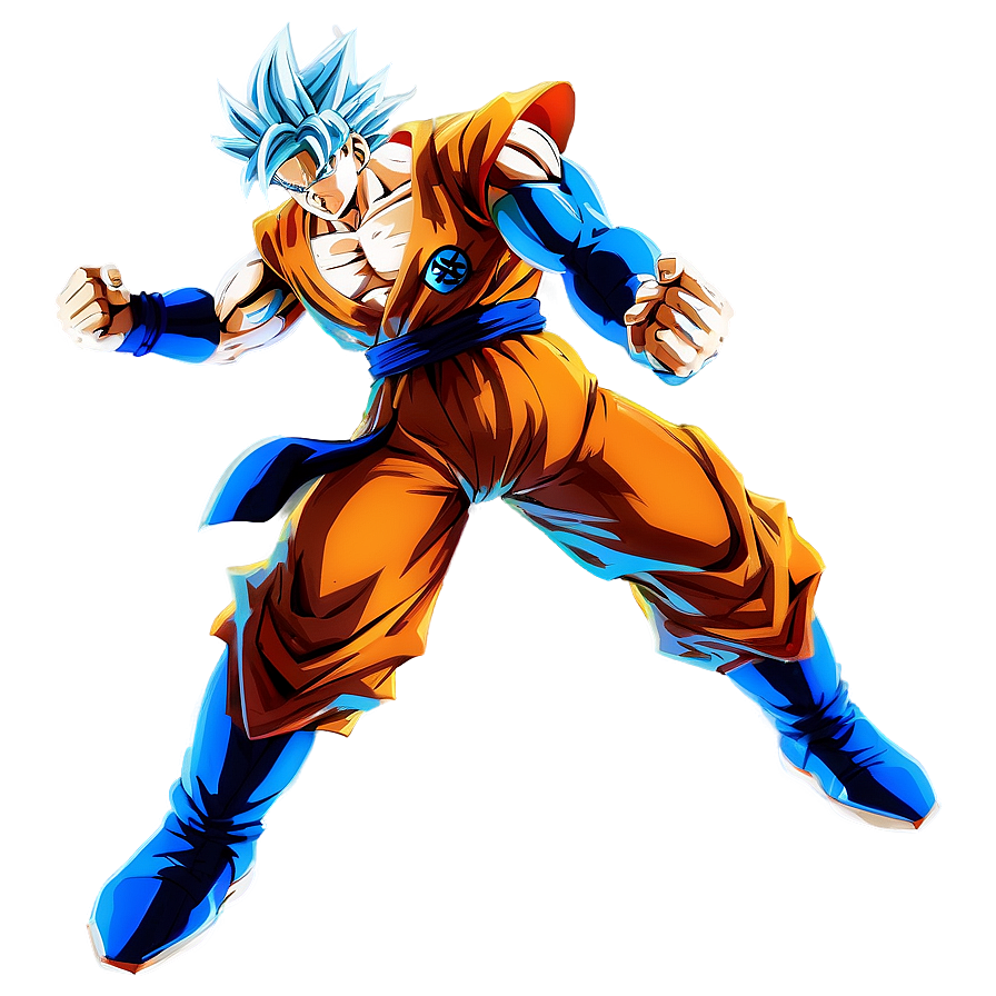 Ultra Instinct Goku Stance Png Vxl PNG Image