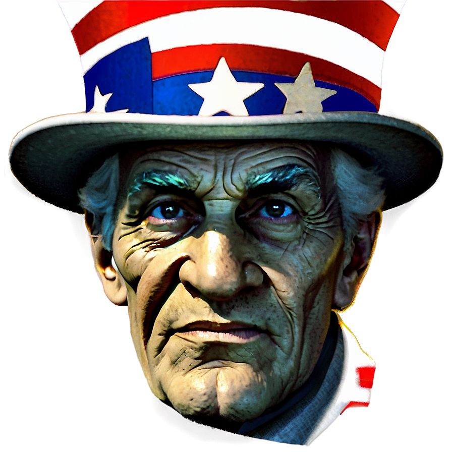 Uncle Sam D PNG Image