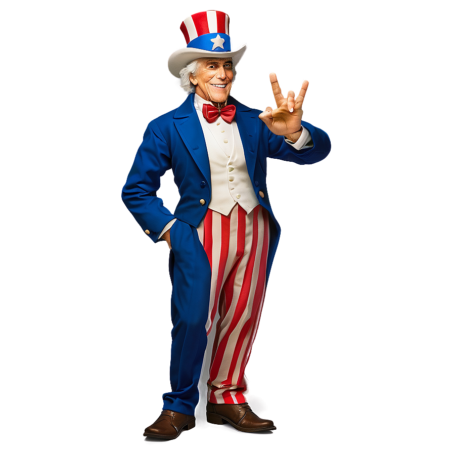 Uncle Sam Standing Pose Png 21 PNG Image