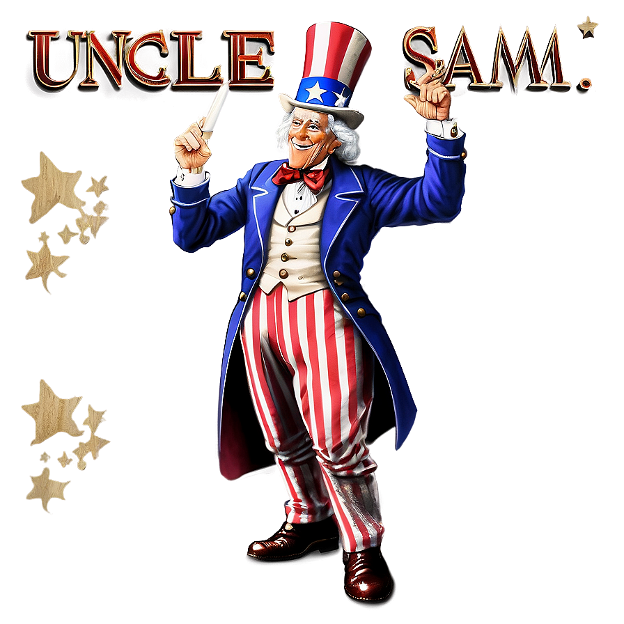 Uncle Sam Teaching History Png Tgv94 PNG Image