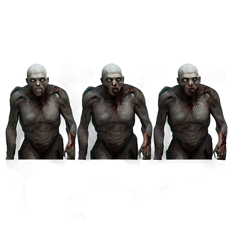 Undead Zombie Horde Png Sfr1 PNG Image