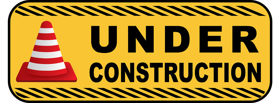 Under Construction Sign PNG Image