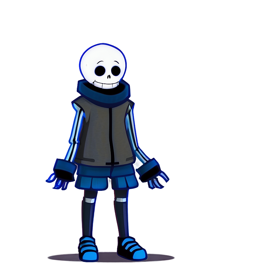 Undertale Sans Full Body Png 80 PNG Image