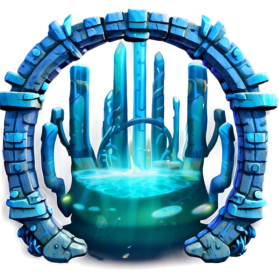 Underwater Atlantis Portal Png 05212024 PNG Image