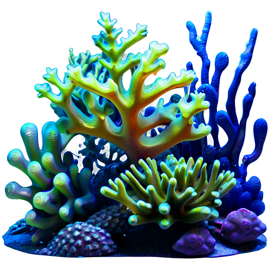 Underwater Coral Landscape Png Xfq96 PNG Image