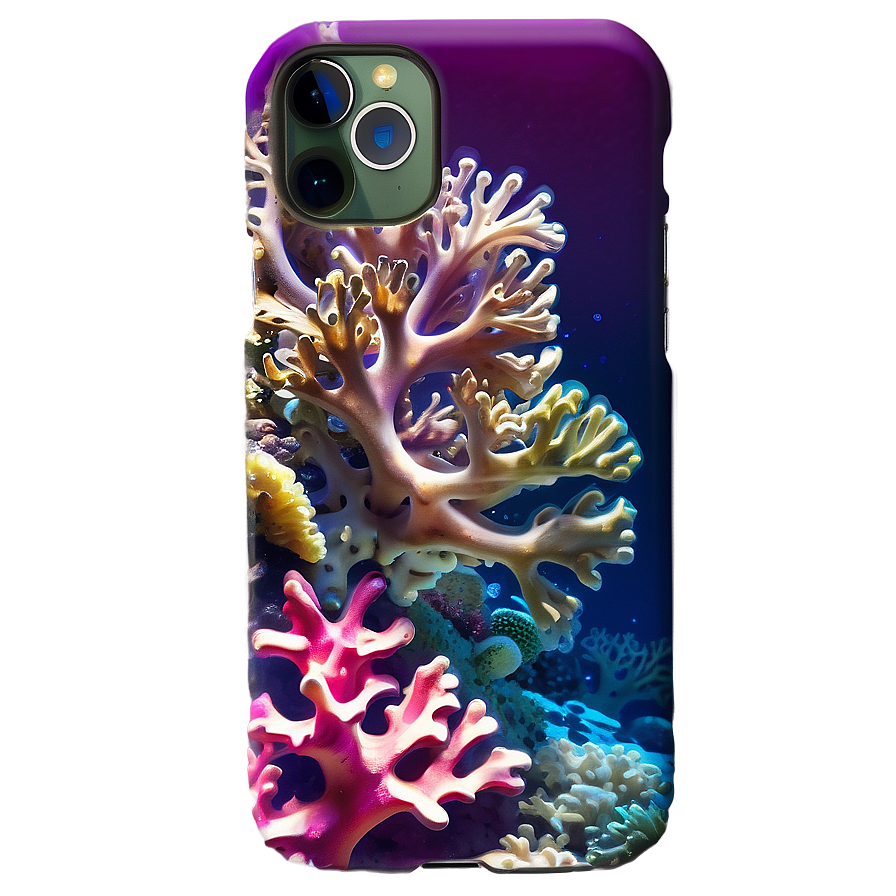 Underwater Coral Reef Phone Case Png Oay96 PNG Image