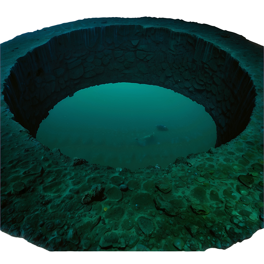 Underwater Crater Mysterious Png 38 PNG Image