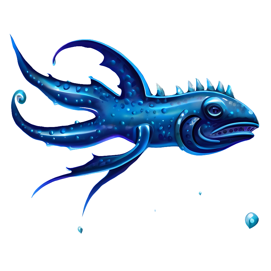 Underwater Creature Figure Png 1 PNG Image